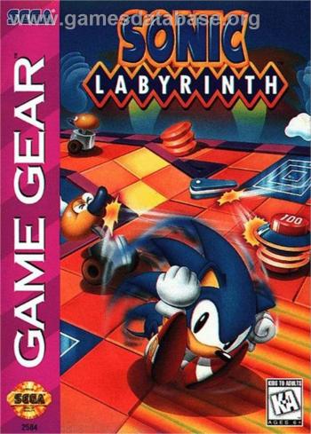 Cover Sonic Labyrinth for Game Gear